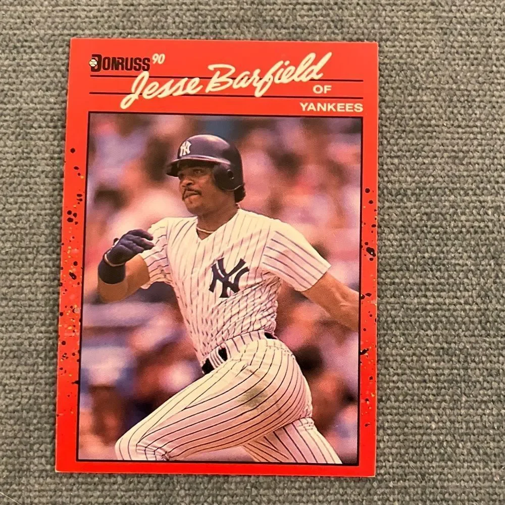 1990 Donruss New York Yankees Baseball Card Trading Card